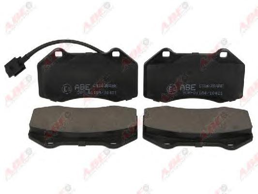 Комплект тормозных колодок, дисковый тормоз ABE