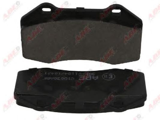 Комплект тормозных колодок, дисковый тормоз ABE