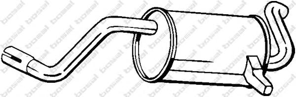 Глушитель BOSAL