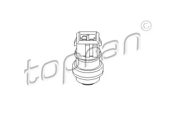 Датчик, температура охлаждающей жидкости TOPRAN