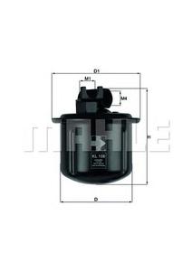 Топливный фильтр KNECHT KL108