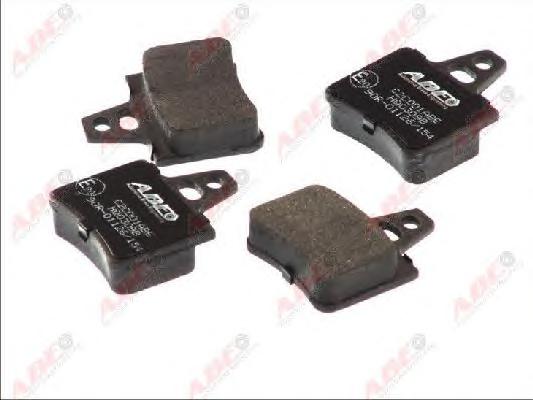 Комплект тормозных колодок, дисковый тормоз ABE
