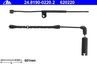 Датчик износа тормозных колодок ATE 24.8190-0220.2