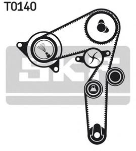 Водяной насос + комплект зубчатого ремня SKF VKMA 02199