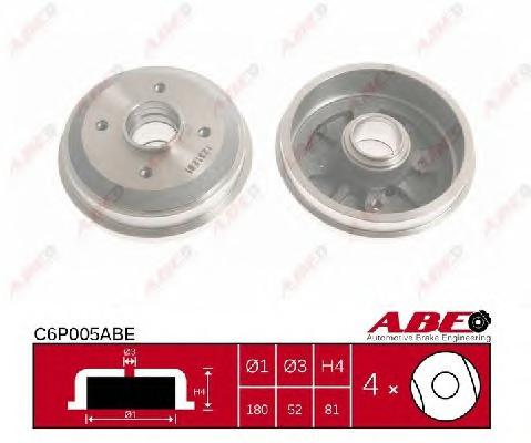 Тормозной барабан ABE