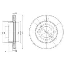 Тормозной диск DELPHI BG2891