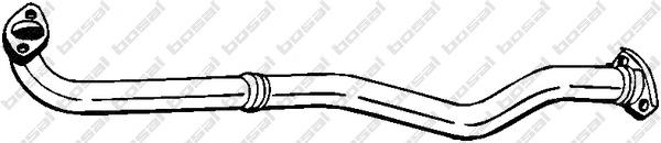 Труба выхлопного газа BOSAL