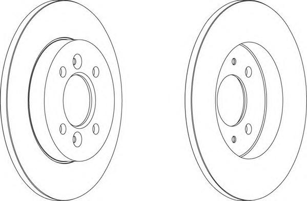 Тормозной диск FERODO