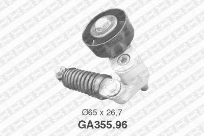 Натяжной ролик, поликлиновой  ремень SNR GA355.96