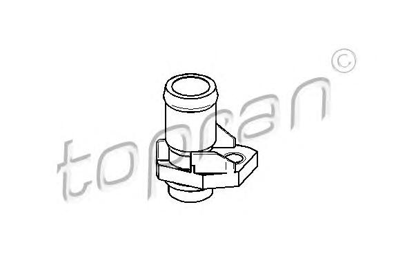 Фланец охлаждающей жидкости TOPRAN