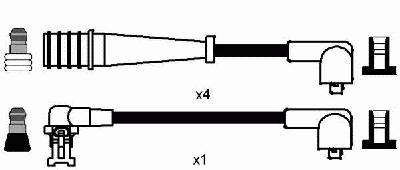 Комплект проводов зажигания NGK