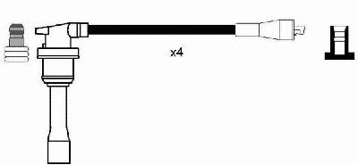 Комплект проводов зажигания NGK