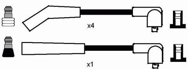 Комплект проводов зажигания NGK