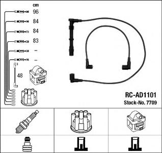 Комплект проводов зажигания NGK 7709