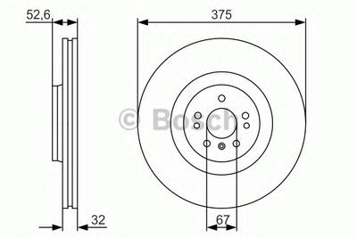 Тормозной диск BOSCH 0 986 479 R31