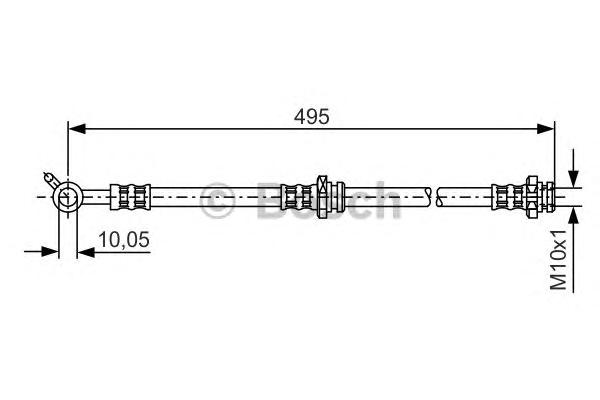 Тормозной шланг BOSCH