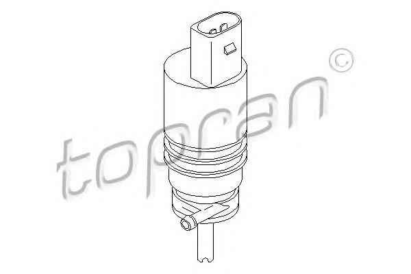 Водяной насос, система очистки окон TOPRAN