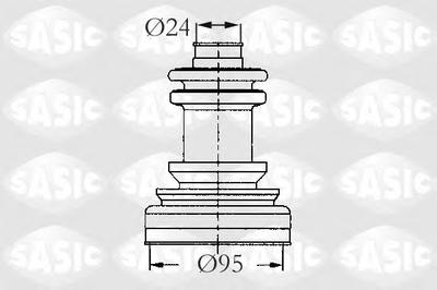 Пыльник ШРУСа SASIC 2933423