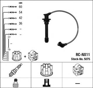 Комплект проводов зажигания NGK 5075