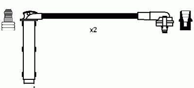 Комплект проводов зажигания NGK