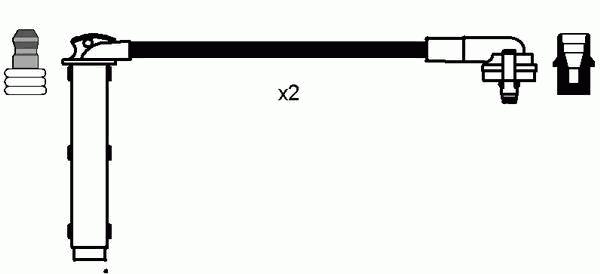 Комплект проводов зажигания NGK