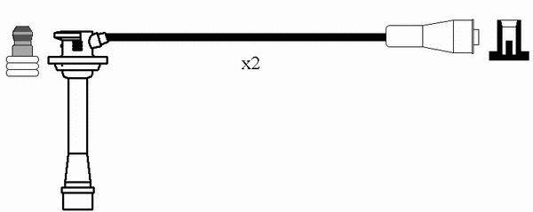 Комплект проводов зажигания NGK