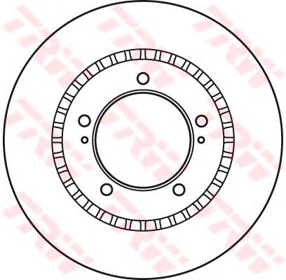 Тормозной диск TRW