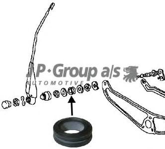 Пыльник, тяги и рычаги привода стеклоочистителя JP GROUP