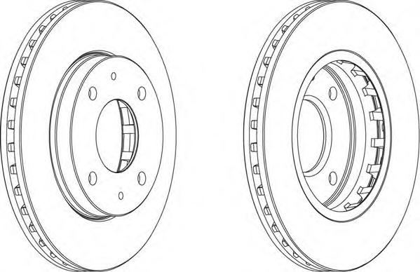Тормозной диск FERODO
