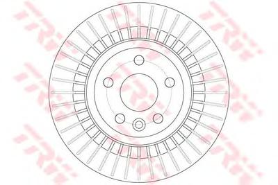 Тормозной диск TRW DF6308
