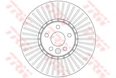 Тормозной диск TRW DF6472S
