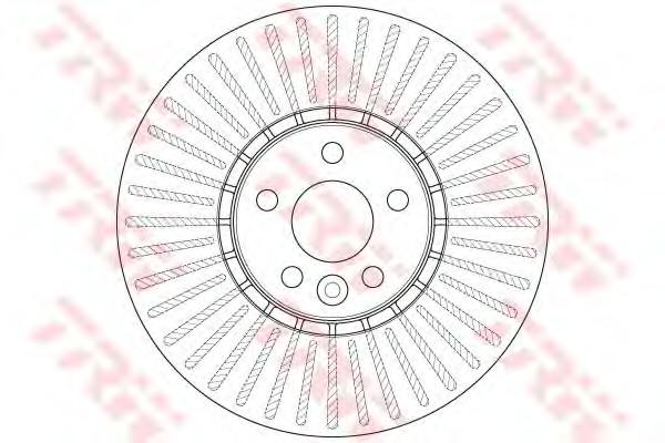 Тормозной диск TRW
