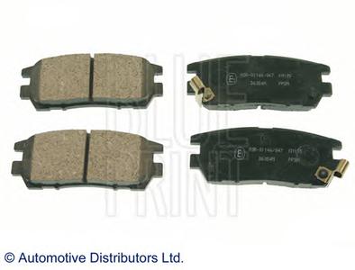 Комплект тормозных колодок, дисковый тормоз BLUE PRINT ADC44243