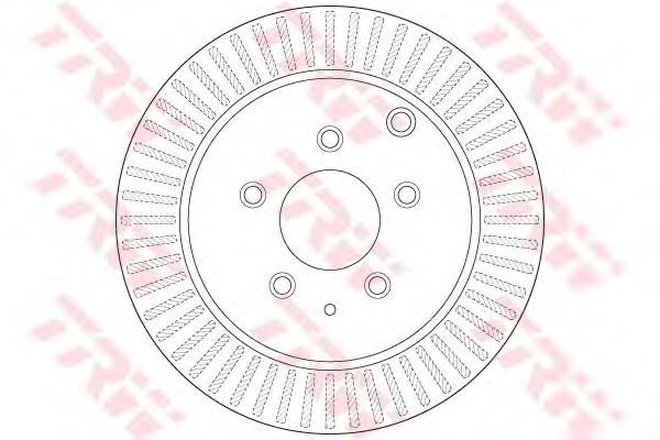 Тормозной диск TRW