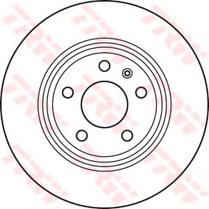 Тормозной диск TRW