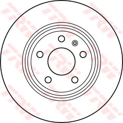 Тормозной диск TRW