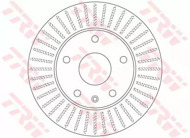 Тормозной диск TRW