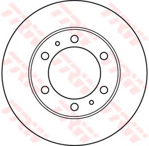 Тормозной диск TRW