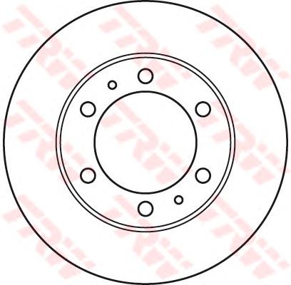 Тормозной диск TRW