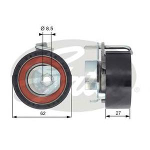 Натяжной ролик, ремень ГРМ GATES T43171