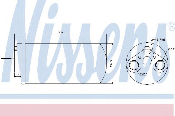 Осушитель, кондиционер NISSENS