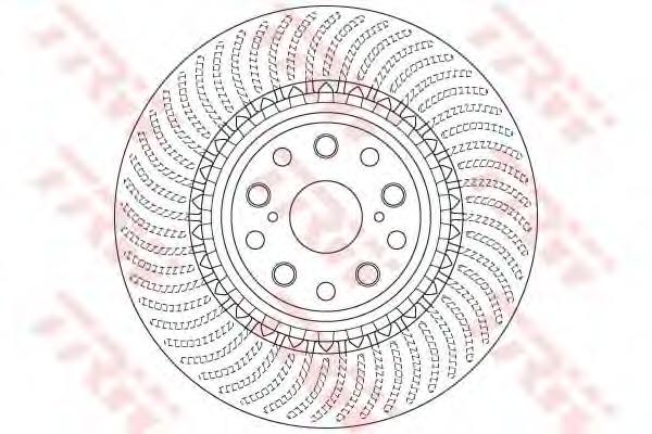 Тормозной диск TRW