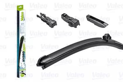 Щетка стеклоочистителя valeo hf55 hydroconnect front lhd 55cm x 1шт. VALEO