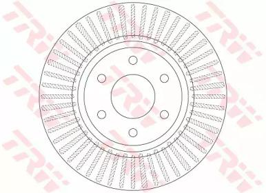 Тормозной диск TRW