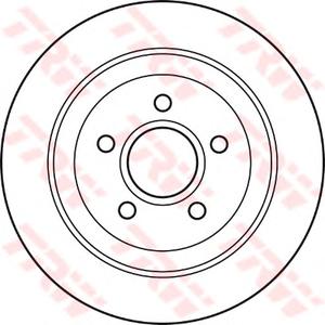 Тормозной диск TRW