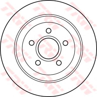 Тормозной диск TRW