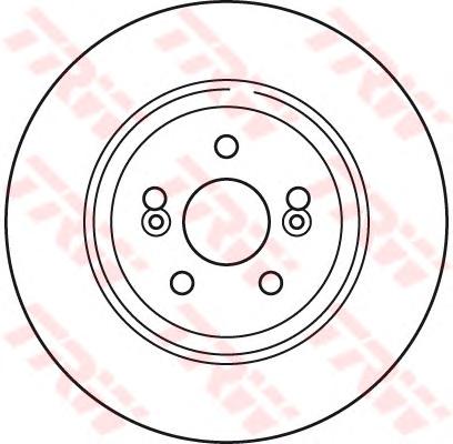Тормозной диск TRW