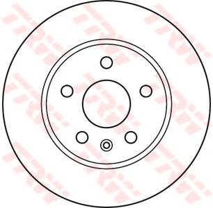 Тормозной диск TRW