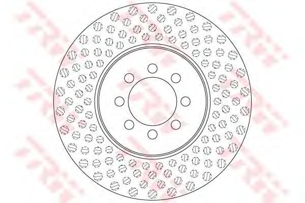 Тормозной диск TRW