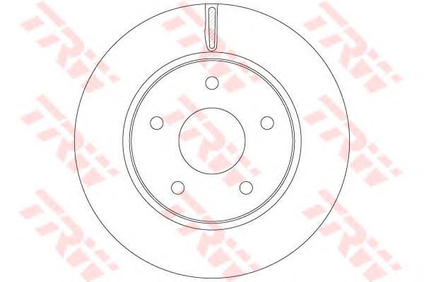 Тормозной диск TRW